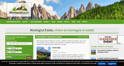 Desktop Screenshot of montagnaestate.it